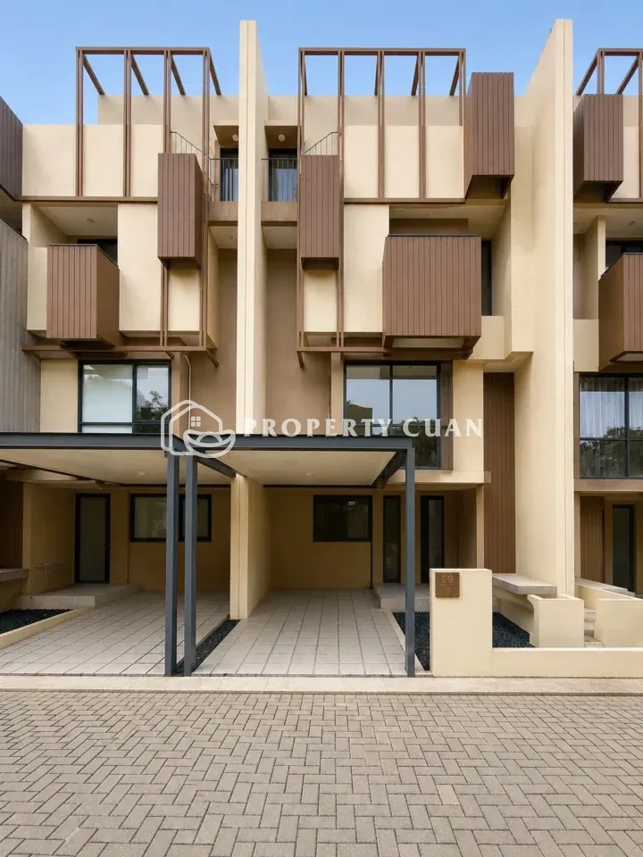 Rumah dijual di Impresahaus, BSD - Tampak Depan