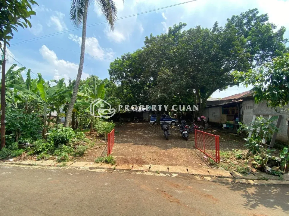 Tanah dijual di Jl. Pondok Jengkol, Gading Serpong - Jalan Depan