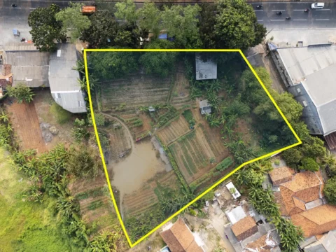 Kavling Komersial Dijual di Kavling Komersial Tigaraksa, Tangerang — LT 3.682 m²