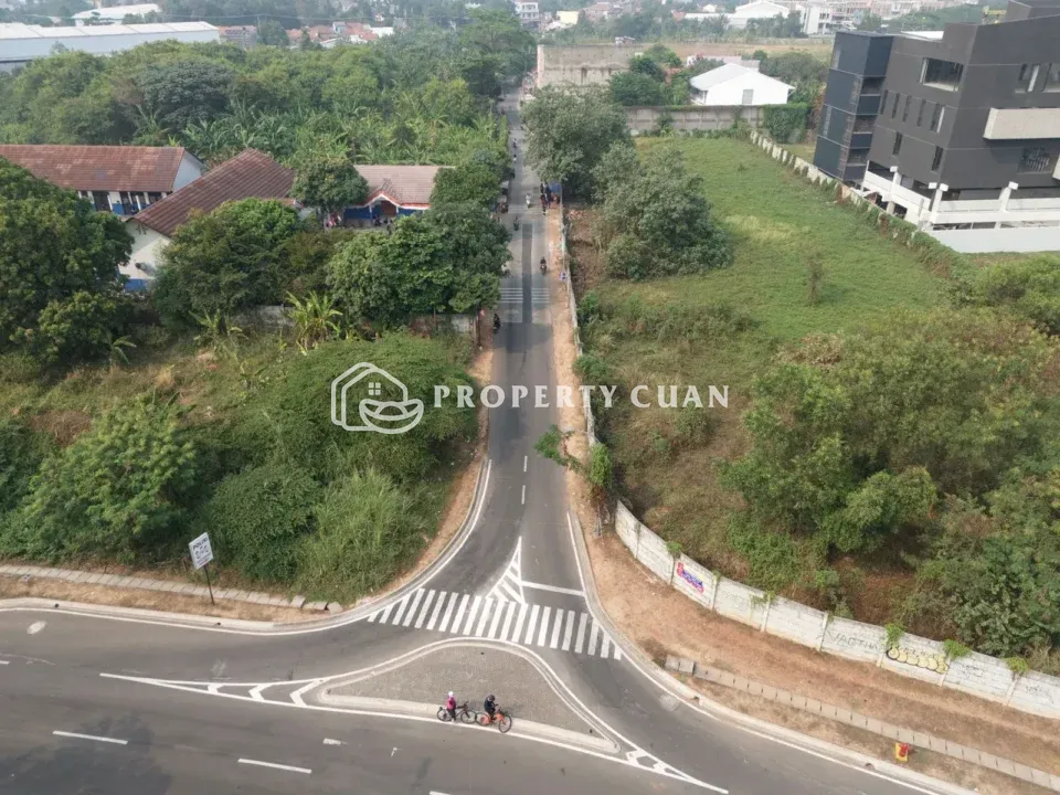 Kavling Komersial dijual di BSD - Jalan Depan 4