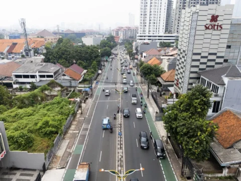 Kavling Komersial disewakan di Tanah Abang - Jalan Depan