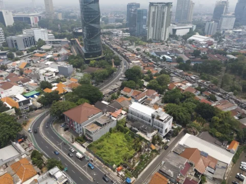 Kavling Komersial disewakan di Tanah Abang - View