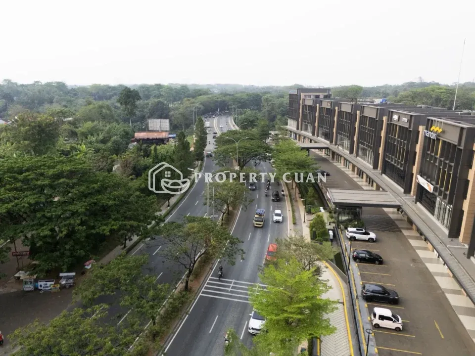 Kavling Komersial dijual di BSD - Jalan Depan 2