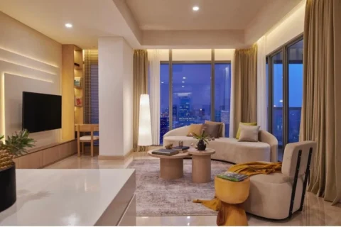 Apartemen disewakan di Apartemen 57 Promenade, Thamrin - Ruang Keluarga