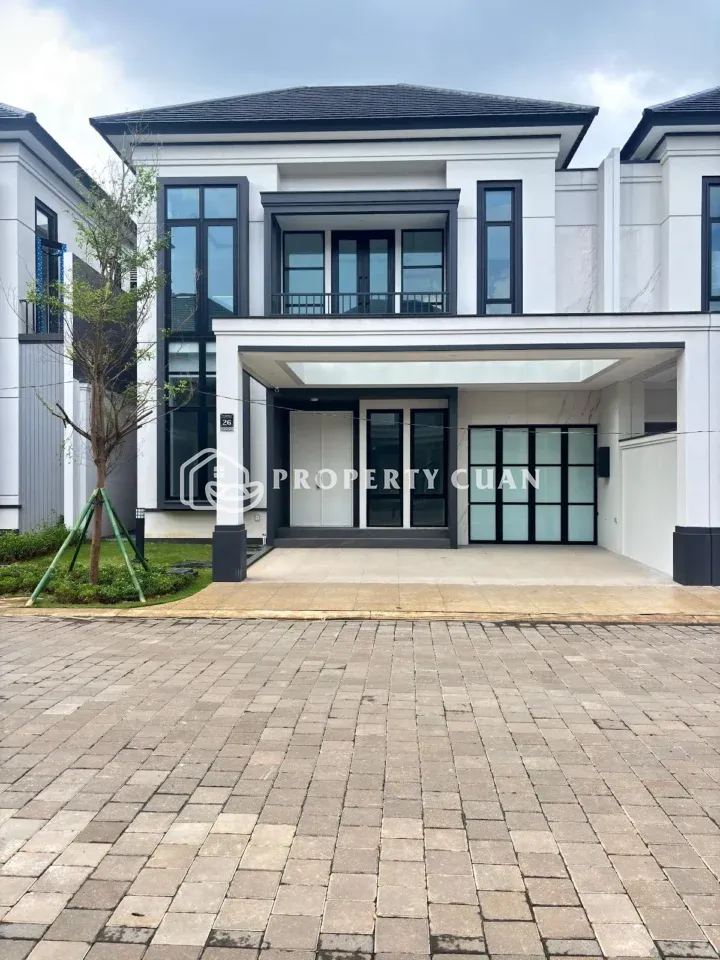 Rumah dijual di Matera Residence, Gading Serpong - Tampak Depan