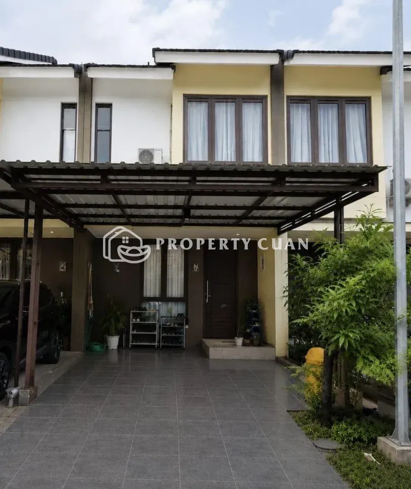 Rumah dijual di Padma Residence, Alam Sutera - Tampak Depan