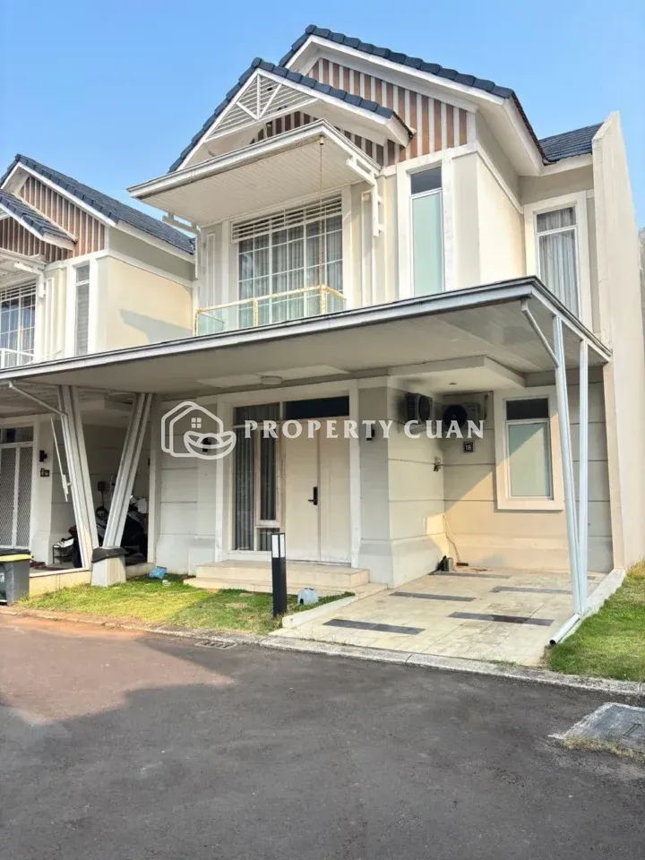 Rumah disewakan di Regalia, Suvarna Sutera - Tampak Depan 2