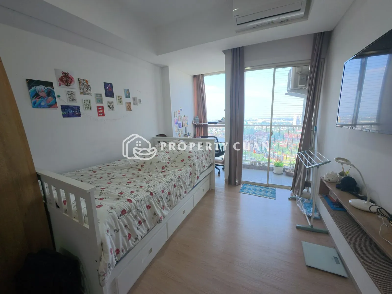 Apartemen Disewakan di Pacific Garden, Alam Sutera — 1 KT, 26 m²