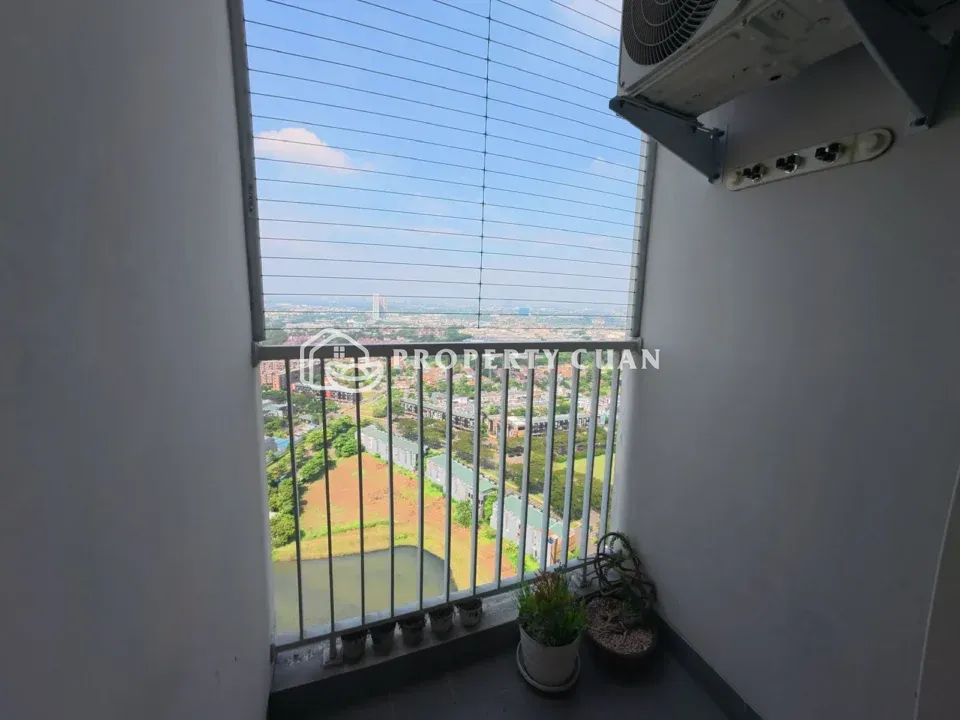 Apartemen dijual di Pacific Garden, Alam Sutera - Balkon