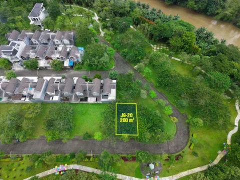 Kavling Komersial Dijual di Kavling Komersial Inika Island, BSD — LT 200 m²