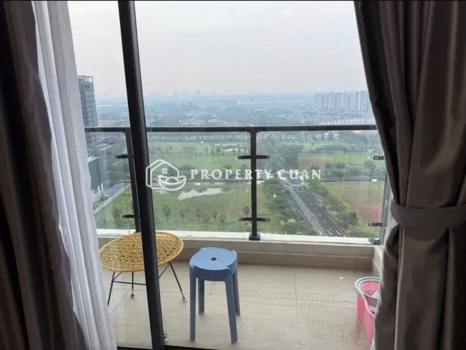 Apartemen disewakan di Sky House, BSD - Balkon