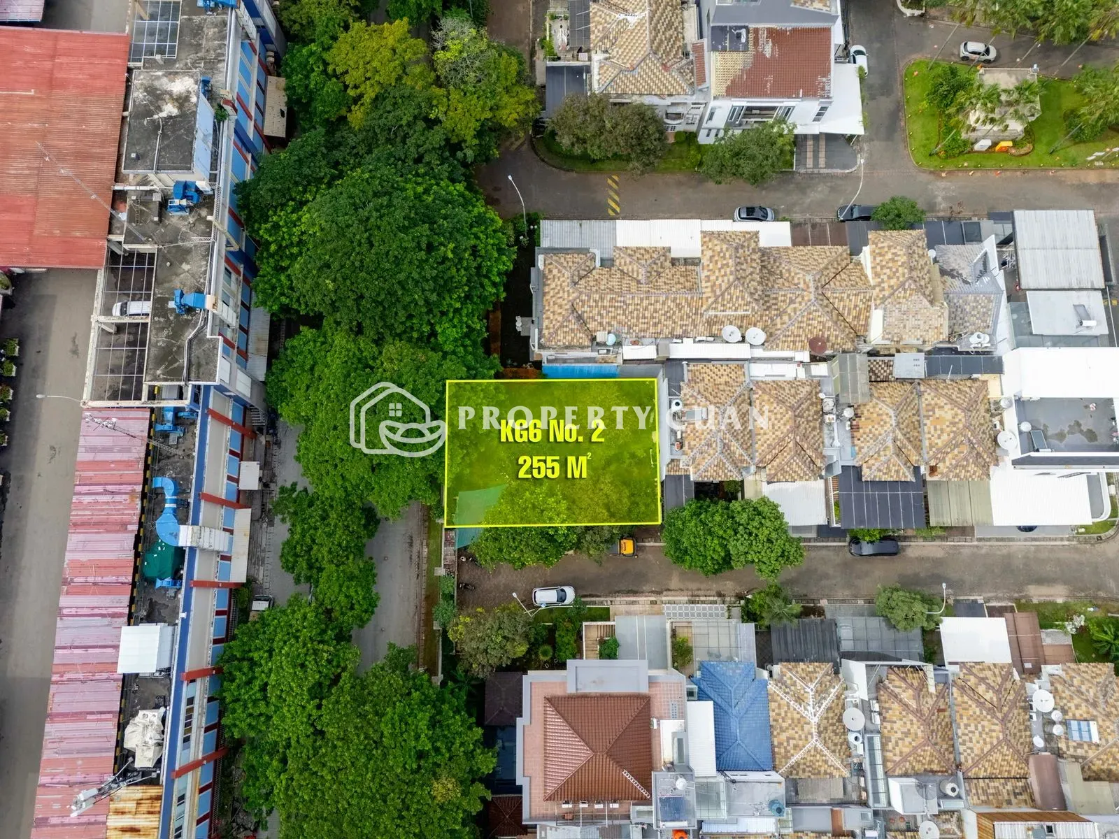 Kavling Residensial Dijual di Kenari Golf, PIK — LT 255 m²