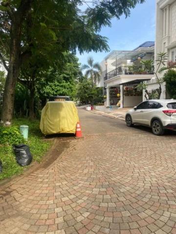 Kavling Residensial dijual di Kenari Golf, PIK - Jalan Depan