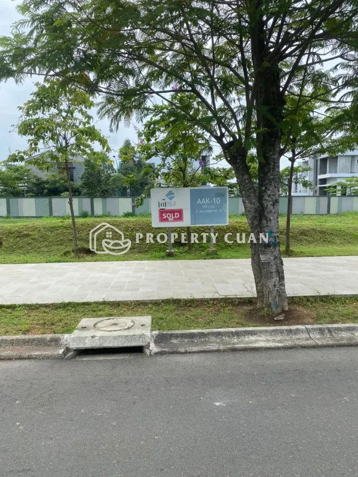 Kavling Komersial dijual di Asia Afrika, PIK 2 - Lahan 2
