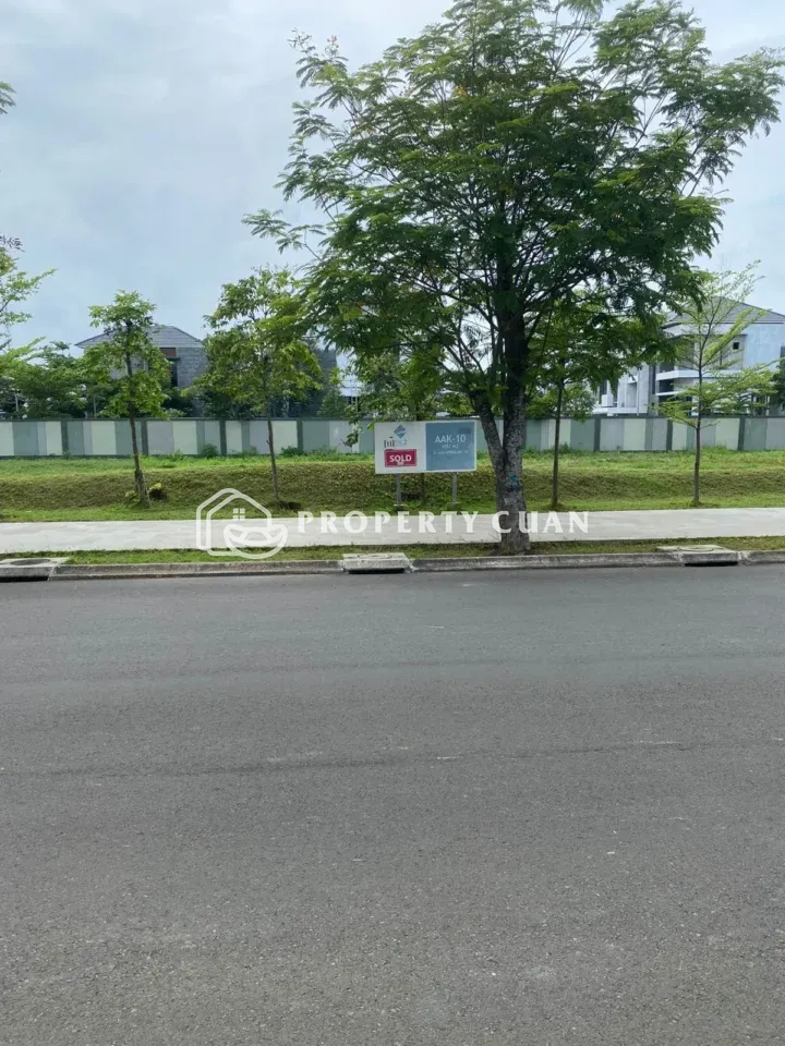 Kavling Komersial dijual di Asia Afrika, PIK 2 - Jalan Depan