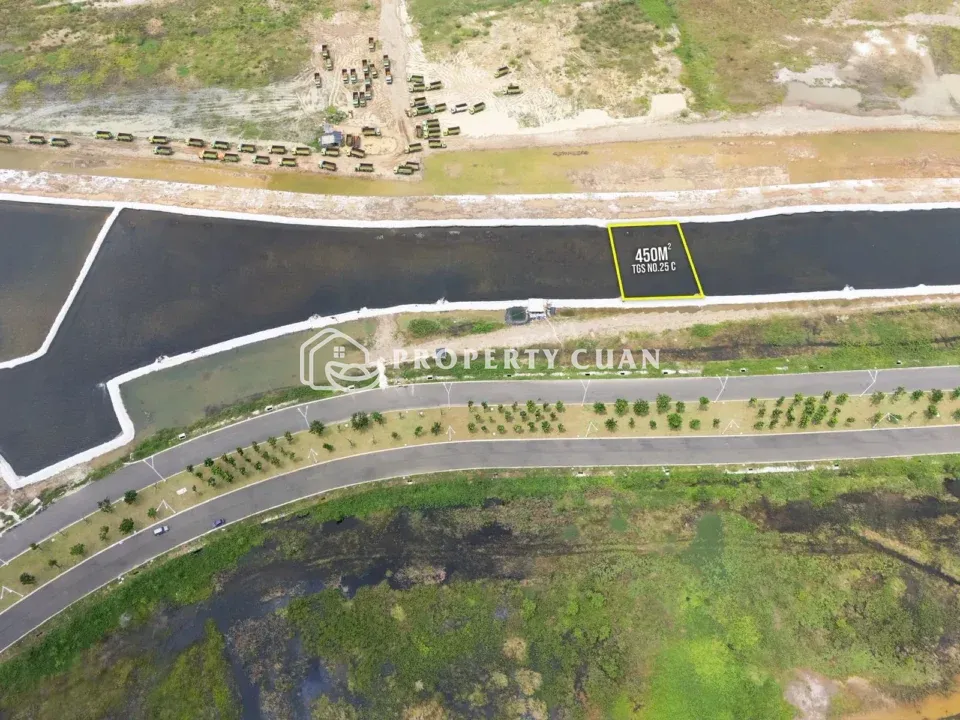 Kavling Komersial dijual di The Golf Signature Boulevard, PIK 2 - Lahan