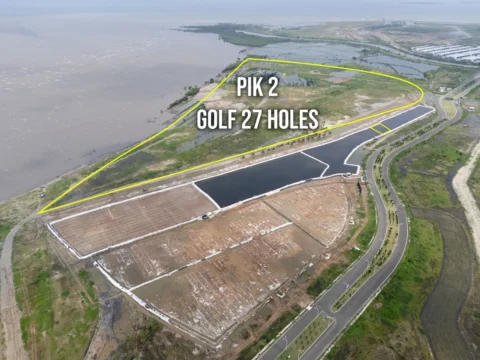 Kavling Komersial dijual di The Golf Signature Boulevard, PIK 2 - Lingkungan