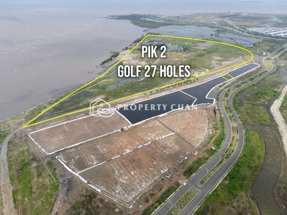 Kavling Komersial dijual di The Golf Signature Boulevard, PIK 2 - Lingkungan