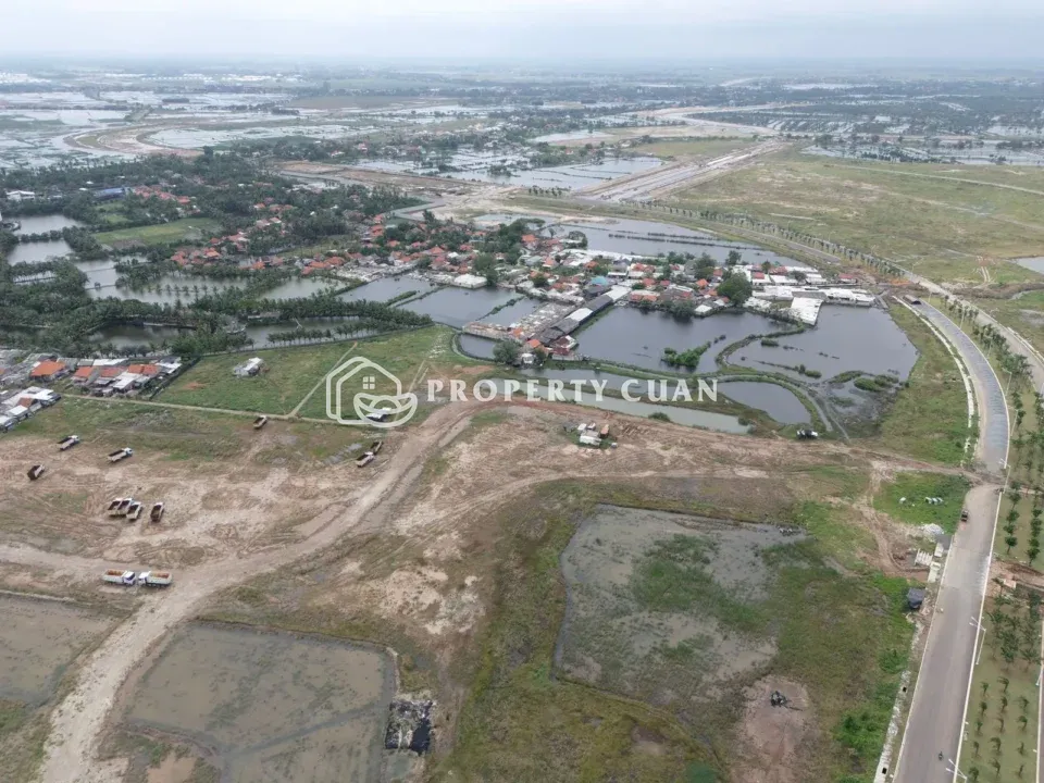 Kavling Komersial dijual di The Golf Signature Boulevard, PIK 2 - Lingkungan 4