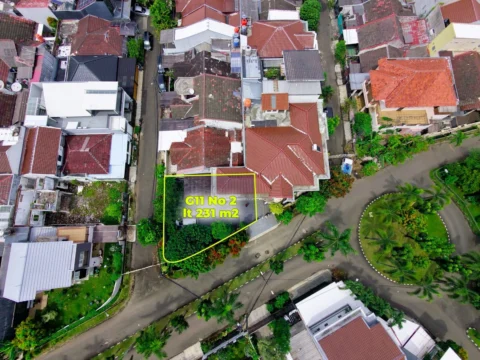Kavling Residensial Dijual di Villa Melati Mas, Jelupang — LT 231 m²