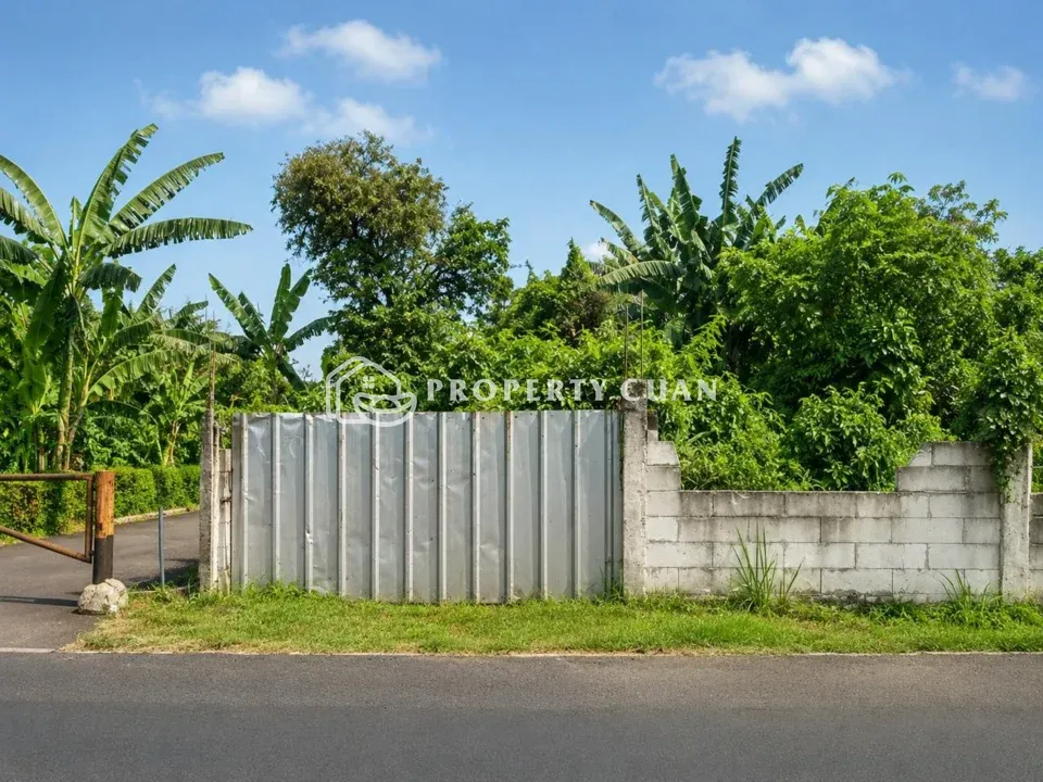 Kavling Residensial dijual di Sarua Wira Makmur, Ciputat - Tampak Depan