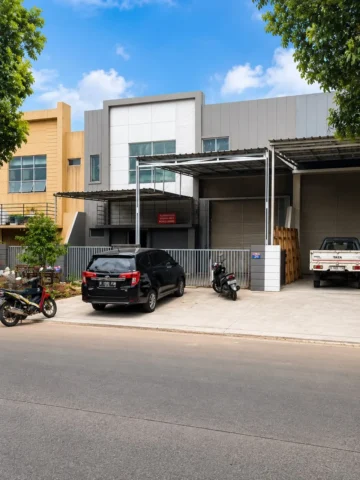 Gudang Disewakan di Taman Tekno, BSD — LT 432 m², LB 482 m²
