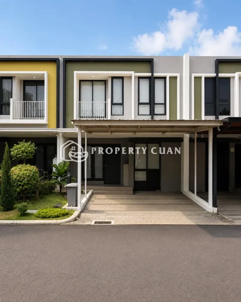 Rumah dijual di Baroni, Gading Serpong - Tampak Depan