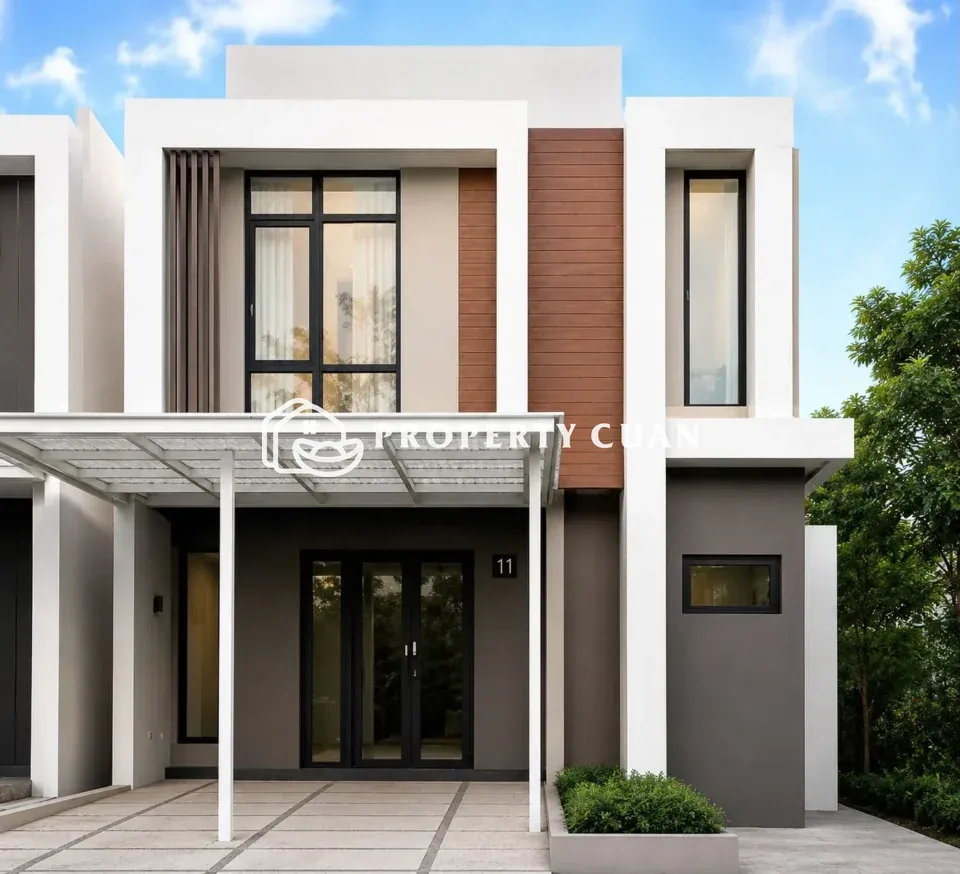 Rumah Disewakan di Denver, PIK 2 — 3 KT, LT 137,5 m² — foto 1
