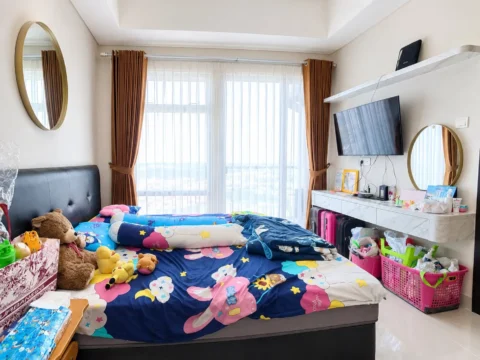 Apartemen Disewakan di Puri Mansion, Puri — 3 KT, 63 m²