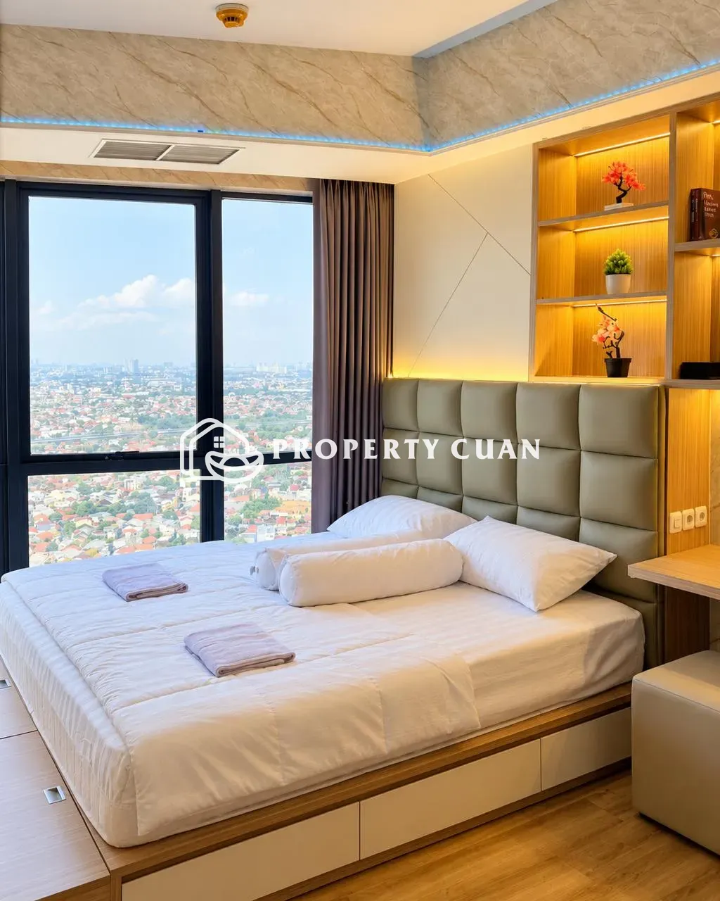 Apartemen Disewakan di The Smith, Alam Sutera — 1 KT, 33 m² — foto 1