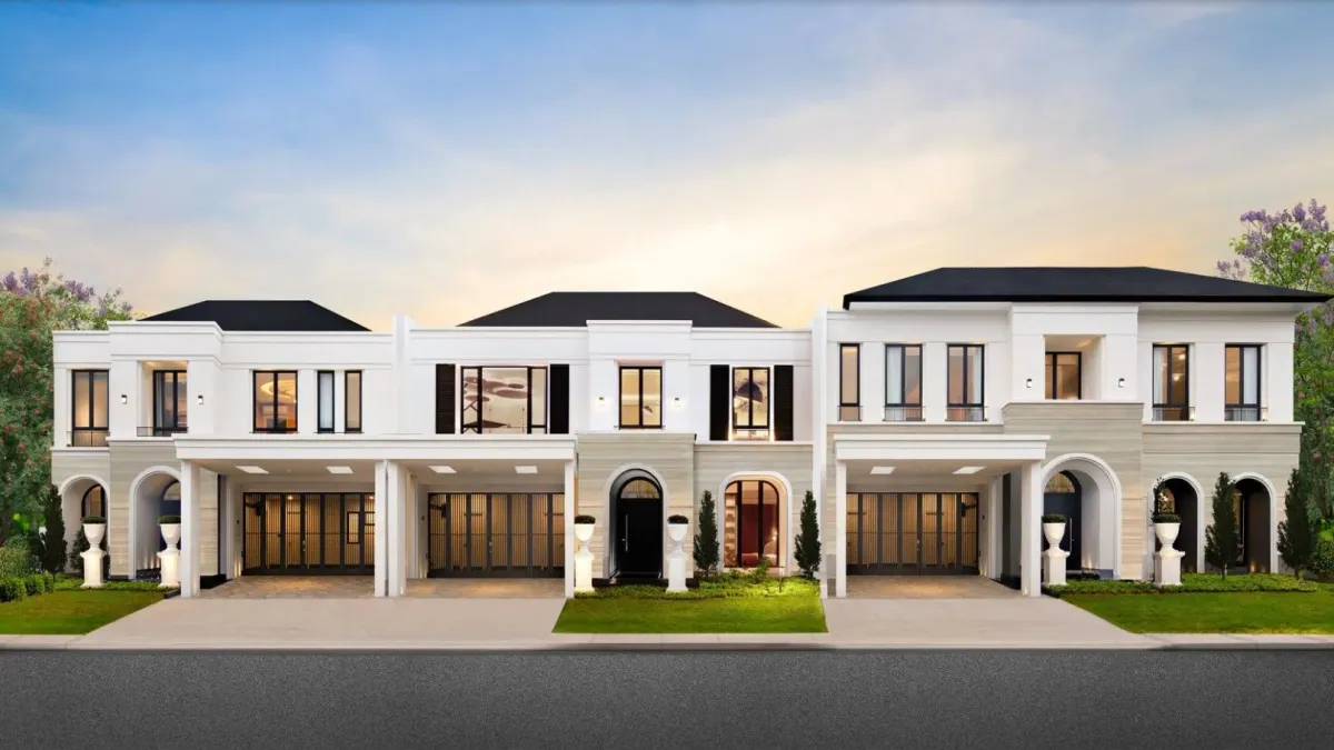 Render rumah The Gramercy Alam Sutera